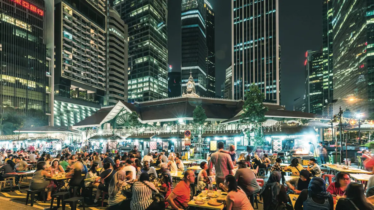 Lau Pa Sat — Lau Pa Sat, Singapore