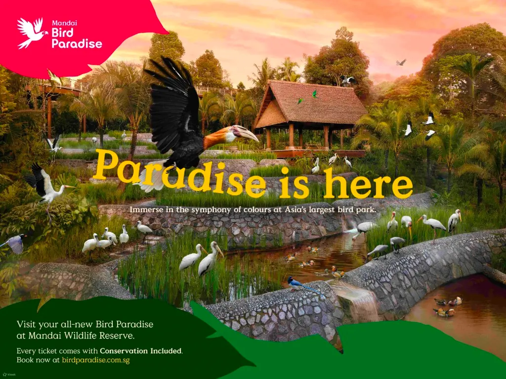 Entrance to Bird Paradise at Mandai Wildlife WEST, 20 Mandai Lake Road