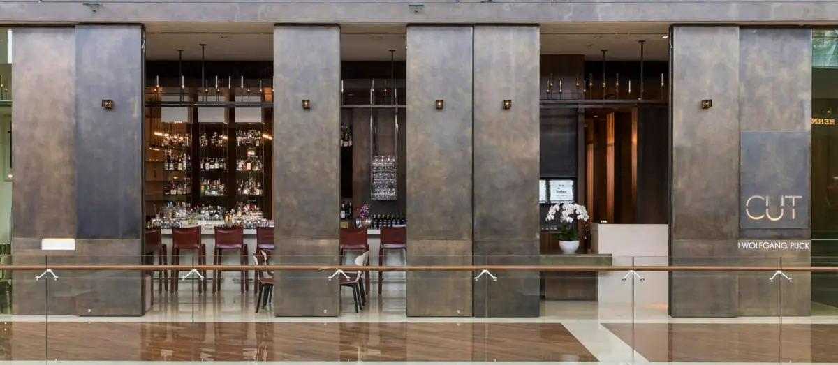 Interior of CUT by Wolfgang Puck, Marina Bay Sands, Singapore