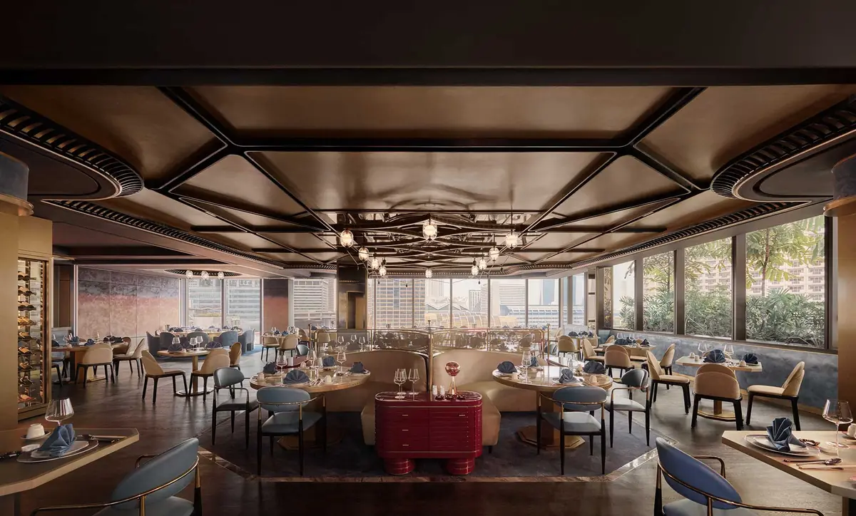 The Black Pearl dining hall at Loca Niru, Singapore