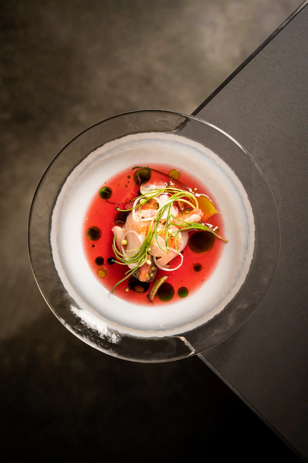 A ceviche course at Nouri, Singapore
