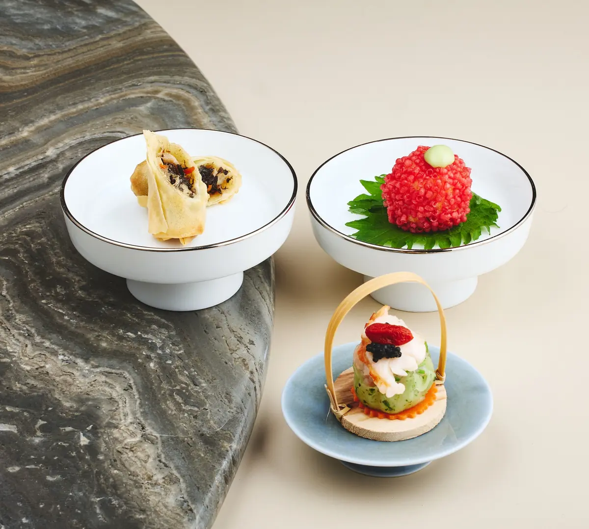 Dim sum and dessert at Summer Palace, Singapore