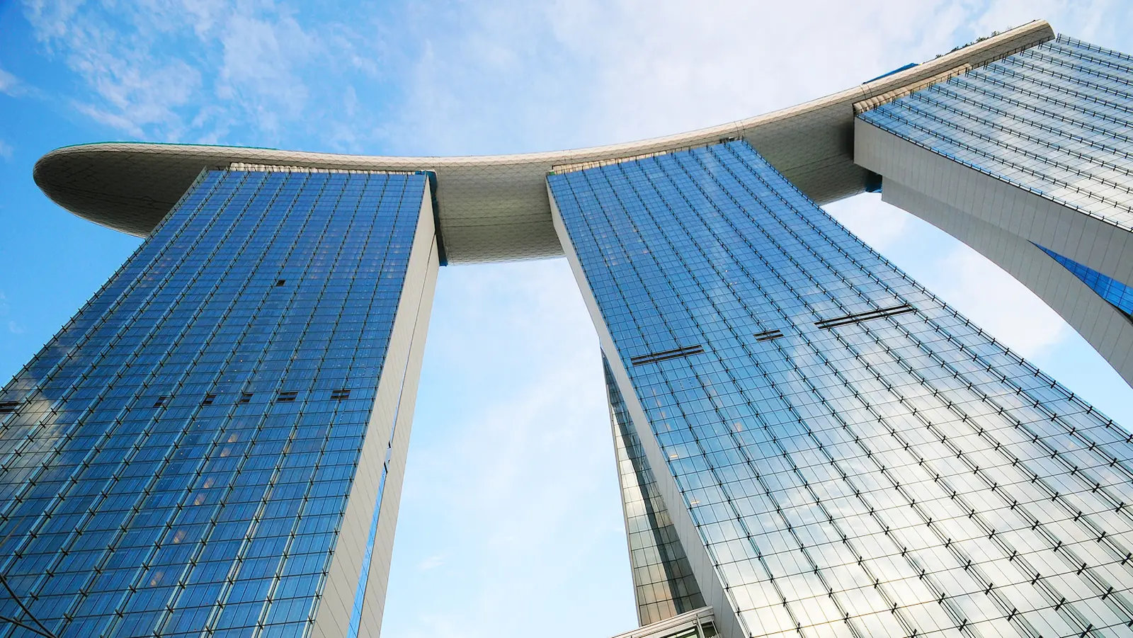 Marina Bay Sands — The breathtaking Marina Bay Sands is a sheer modern architectural triumph.